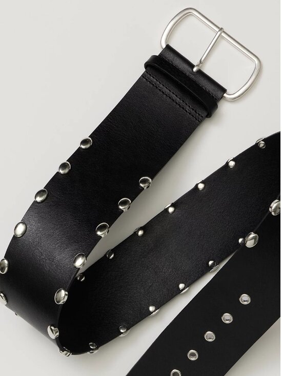 NWT Free People Wild At Heart Hip Belt in Black